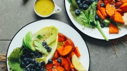 AMAZING-Vegan-Breakfast-Salad-Lemony-greens-sweet-potatoes-blueberries-hummus-and-hemp-seeds-vegan-plantbased-glutenfree-breakfast-recipe-healthy-768x1152