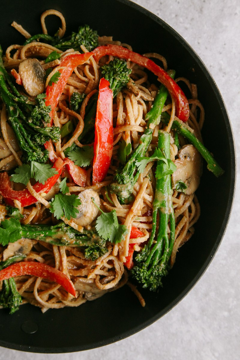 Tenderstem2 2 - SPICY TENDERSTEM AND PEANUT NOODLE STIR FRY